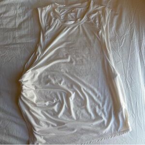 FP Movement White Asymmetrical Workout Tank